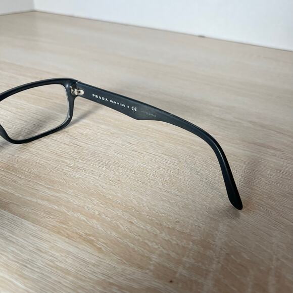 Prada VPR16M TV4-1O1 Eyeglasses Gray Square Frames READ 53-16-140 - Picture 6 of 11